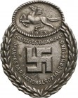 GERMANY - 3RD REICH
Commemorative and Honour Badge of the Gau Ost-Hannover, 1933
Breast Badge, 53x41 mm, Silver, made by Souval, very rare badge of ...