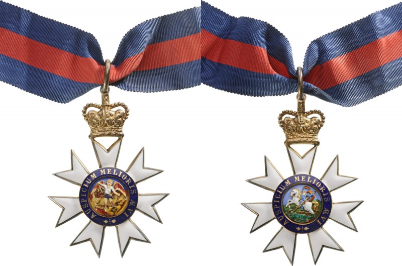 GREAT BRITAIN
THE MOST DISTINGUISHED ORDER OF SAINT MICHAEL AND SAINT GEORGE
C...