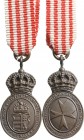 HUNGARY
Order of Merit of the Sovereign Military Hospitaller Order of St John of Jerusalem, of Rhodes and of Malta, Hungarian issue, 1956
Bronze Med...