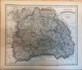 ROMANIA
Detailed Map of Transylvania 
Steel engraved colored map of Transylvania from "Meyer s Handatlas" published by Hauptmann Radefeld in 1849. T...