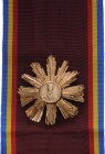ROMANIA - SOCIALIST REPUBLIC, 1966-1989
RSR - ORDER OF "TUDOR VLADIMIRESCU", instituted in 1966, in GOLD, to High Ranking Foreign Officials
2nd Clas...