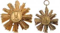 ROMANIA - SOCIALIST REPUBLIC, 1966-1989
RSR - ORDER OF "TUDOR VLADIMIRESCU", instituted in 1966
Set for Diplomates, 1st and 2nd Classes. Breast Star...