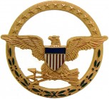 USA
Cap Badge
Cap Badge, 51x45 mm, gilt Bronze, screwback on reverse. Very attractve! I
Estimate: 75 - 150