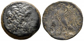 Bronze Æ
Ptolemaic Kingdom of Egypt, Alexandria, Ptolemy II Philadelphοs (285-246 BC)
27 mm, 15 g