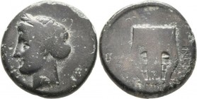 Bronze Æ
Ionia, Kolophon, c. 350 BC, Apollo / Lyre
14mm, 2 g