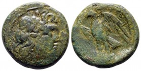 Bronze Æ
Bruttium, Brettii, c. 211-208 BC
20 mm, 7,70 g