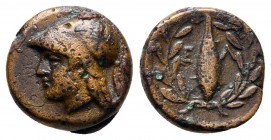 Bronze Æ
Aiolis. Elaia, c. 400-300 BC
10 mm, 1,35 g