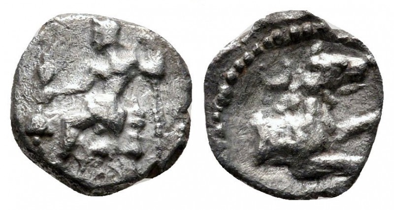 Hemiobol AR
Lycaonia, Laranda, c. 324-323 BC
8 mm, 0,40 g