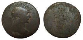 Sestertius Æ
Hadrian (117-138), Rome, Laureate bust right / Tyche
32 mm, 25,56 g