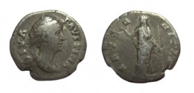 Denarius AR
Faustina I (died in 140/141), Rome
16 mm, 2,22 g