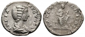 Denarius AR
Julia Domna (193-218), Juno, Rome 209 AD
20 mm, 3,30 g
RIC IV 559