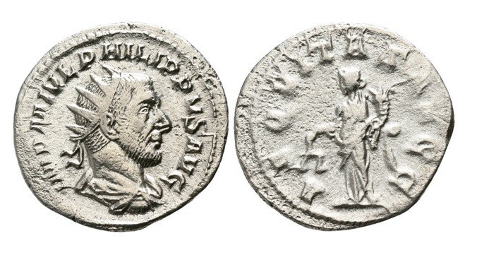 Antoninian AR
Philip the Arab (244-249), Rome
21 mm, 3,65 g