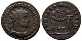 Radiatus Æ
Diocletian (284-305), Cyzicus
20 mm, 2,60 g