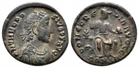Follis Æ
Theodosius I (379-395), Constantinople
17 mm, 3 g