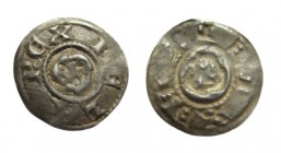 Brakteat AR
Hungary, 12th century, Bela REX
15 mm, 0,26 g
Huszar 200