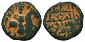 Fals Æ
Seljuq of Rum, Kaykhusraw I, 1st Reign (1192-1196), Horseman Type
20 mm, 2 g