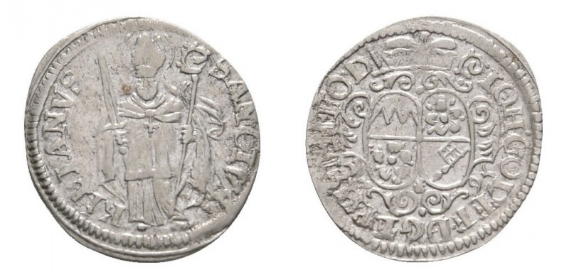 Schilling AR
Johann Gotftried II, Würzburg
21 mm, 0,97 g