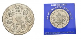 Medal Cu-NI
John Paul II, British Visit 1982
36 mm, 27,50 g