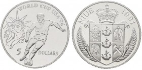 5 Dollars AR
Niue USA-World Cup 1994
30 mm, 12 g
