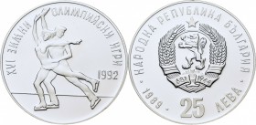 25 Leva AR
Bulgaria, Olympic Game Barcelona 1992
40 mm, 23,52 g