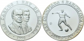 2000 Peseten AR
Spain, Olympic Games, Barcelona 1990
40 mm, 27 g