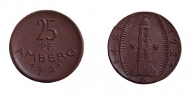 25 Pfennig
Amberg 1921
25 mm, 2,58 g