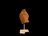 Head of Isis-Aphrodite. Broken in the neck, height, 5,5 cm