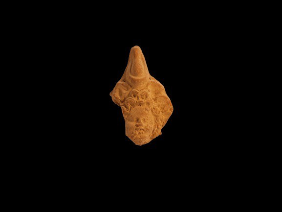 Head of Harpocrates. Broken in the neck, height, 7 cm