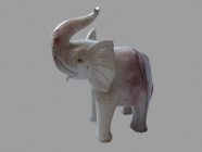 Elefant, Aragonite, height 20 cm, 1,5 kg
