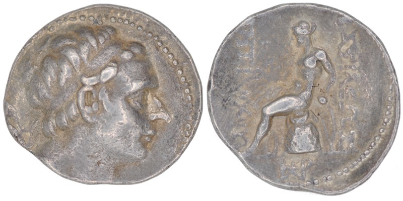 Seleukid Empire. Antiochos III ‘the Great’. 222-187 BC. AR Tetradrachm (28mm, 17...