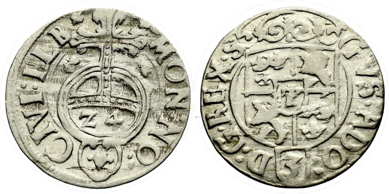 Swedish occupation of Elbing, 1,5 groschen 1631 Bardzo ładnie wybity egzemplarz....