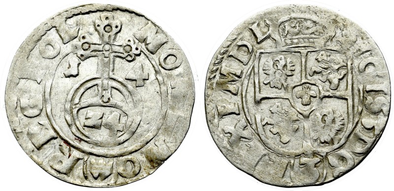 Sigismund III, 1,5 groschen 1614, Bromberg Bardzo ładny egzemplarz, delikatne ni...
