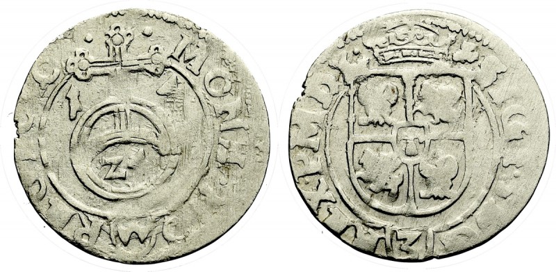 Sigismund III, 1,5 groschen 1614, Bromberg Obiegowy egzemplarz bardzo rzadkiego ...