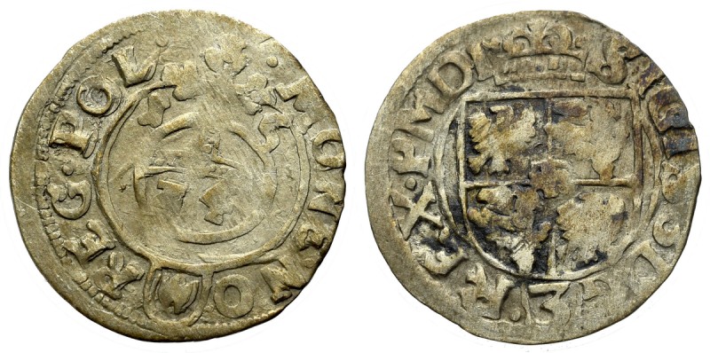Sigismund III, 1,5 groschen 1615, Bromberg Poprawnie zachowany egzemplarz. Patyn...