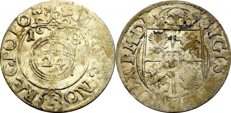 Sigismund III, 1,5 groschen 1618, Bromberg Bardzo ładnie zachowany egzemplarz. C...