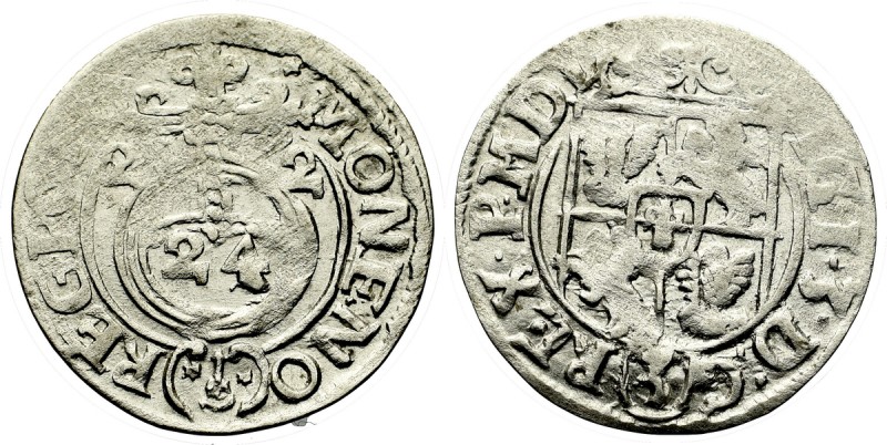Sigismund III, 1,5 groschen 1622, Bromberg Ładnie zachowany, lekko niedobity egz...