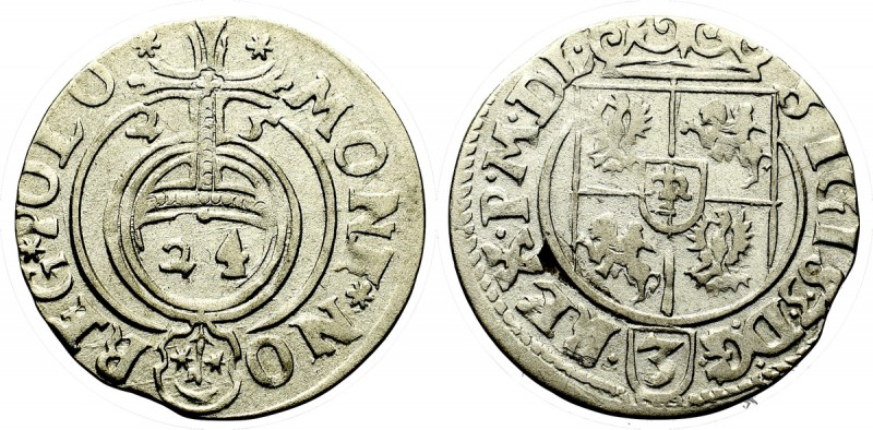 Sigismund III, 1,5 groschen 1625, Bromberg Ładny egzemplarz z bardzo dobrze wido...