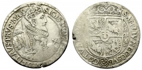 Sigismund III, 18 groschen 1621, Bromberg R2