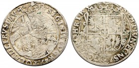 Sigismund III, 18 groschen 1623, Bromberg - extremely rare
