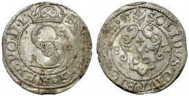 Stephan Bathory, Schilling 1582, Riga R