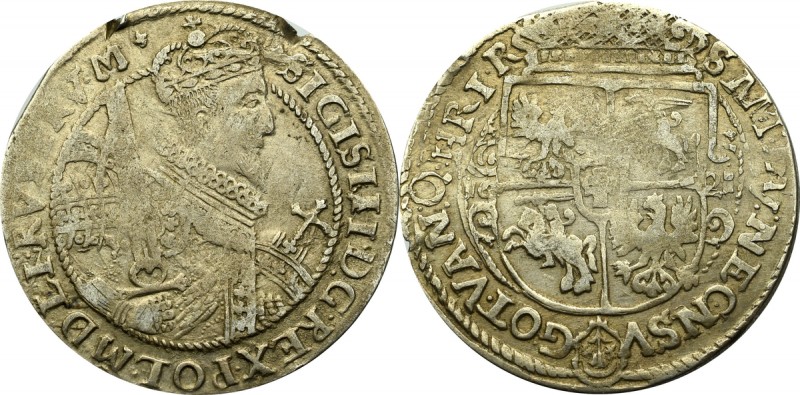 Sigismund III, 18 groschen 1621, Bromberg - PRV M 
Grade: VF/VF+ 

Zygmunt II...