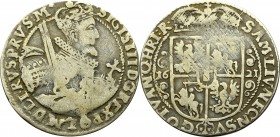 Sigismund III, 18 groschen 1621, Bromberg - PRVS M