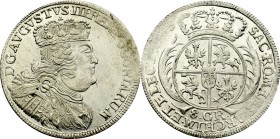 Germany, Saxony, Friedrich August II, 8 groschen 1753, Leipzig