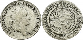 Stanislaus Augustus, 4 groschen 1766 - prussian imitation