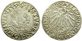 Germany, Preussen, Albreht Hohenzollern, Groschen 1543, Konigsberg