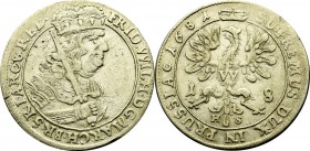 Germany, Preussen, 18 groschen 1681, Konigsberg