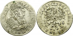 Germany Preussen, 18 groscehn 1685, Konigsberg