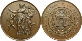 Polska, Medal Wystawa Przemysłu Budowlanego we Lwowie 1892
