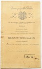 II RP, Nadanie Brązowego Krzyża Zasługi, Za ratowanie powodzian 1935