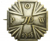 II RP, Odznaka pamiątkowa Polskiej Organizacji Wojskowej